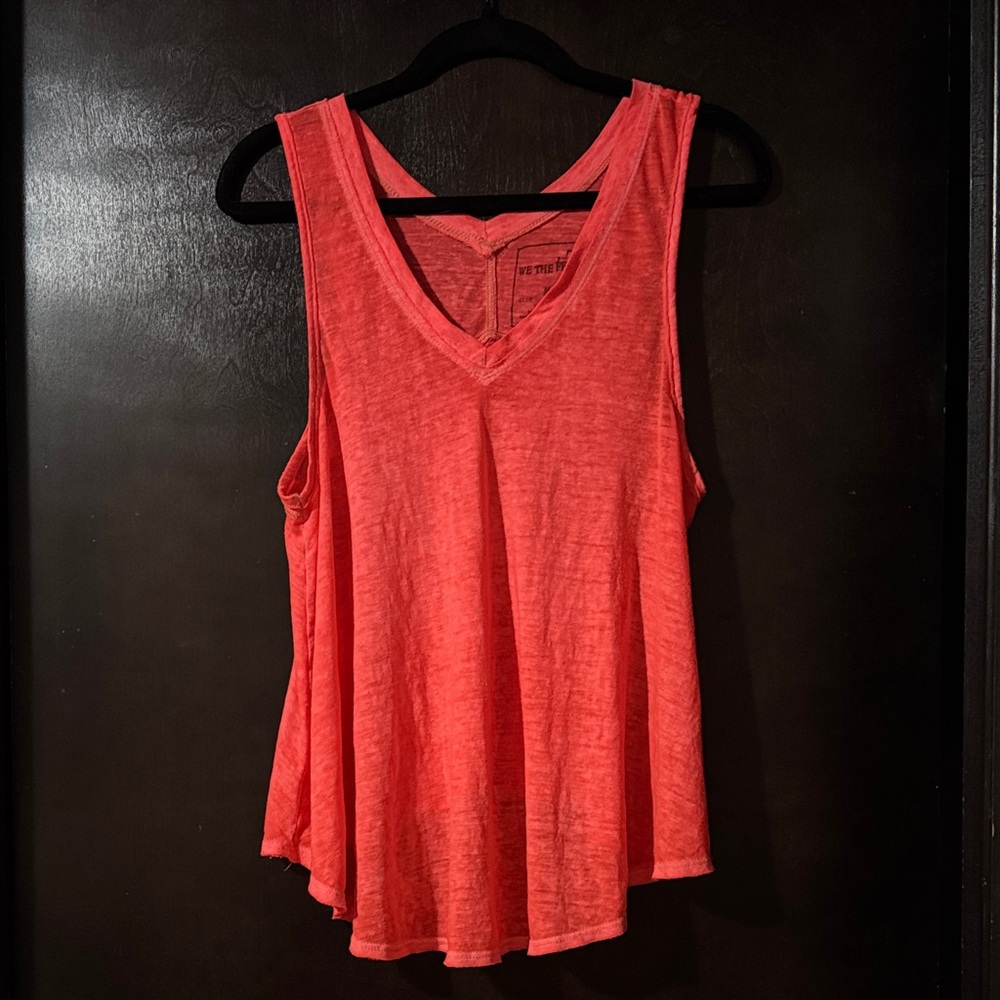 We The Free Coral Swing Tank Top – Size M